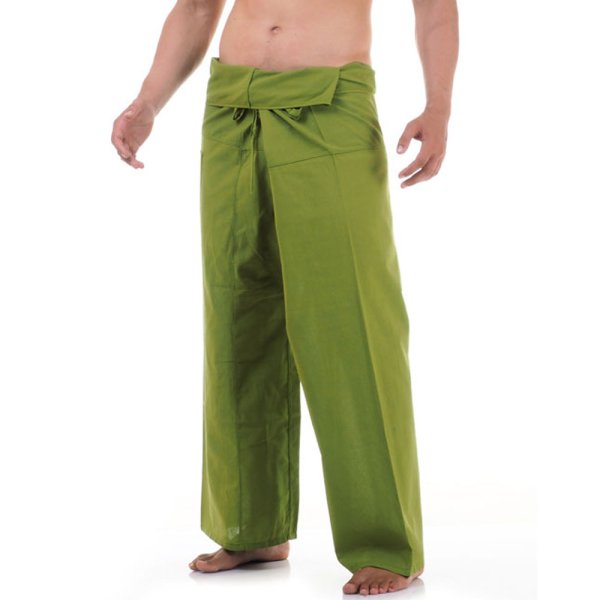 Thai Pants Fisherman Hose Grün