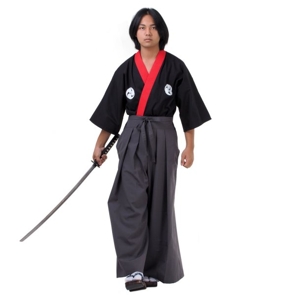 Samurai Kimono Hakama Set Akio